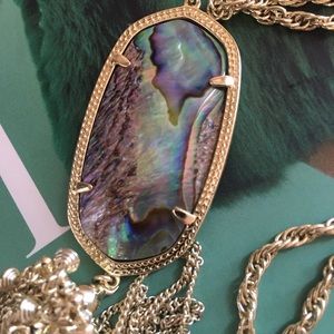 Kendra Scott Rayne Necklace Abalone